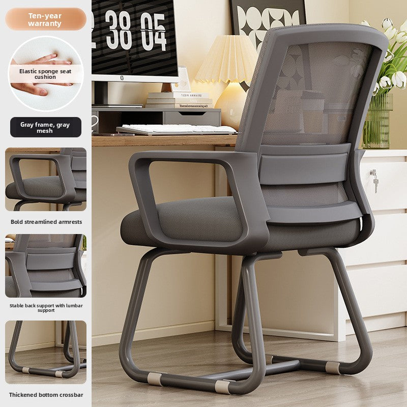 An ergonomic mesh office chair teemdrop