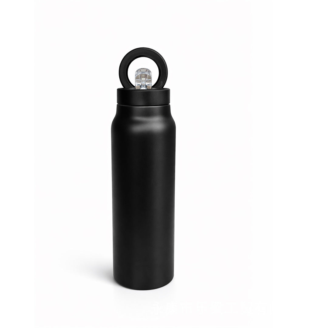 Magnetic closure insulated cup