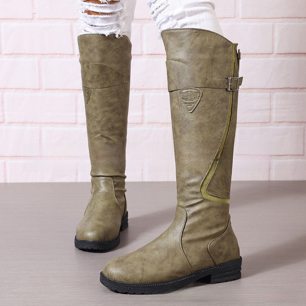 Women's High Shaft Knight Boots teemdrop