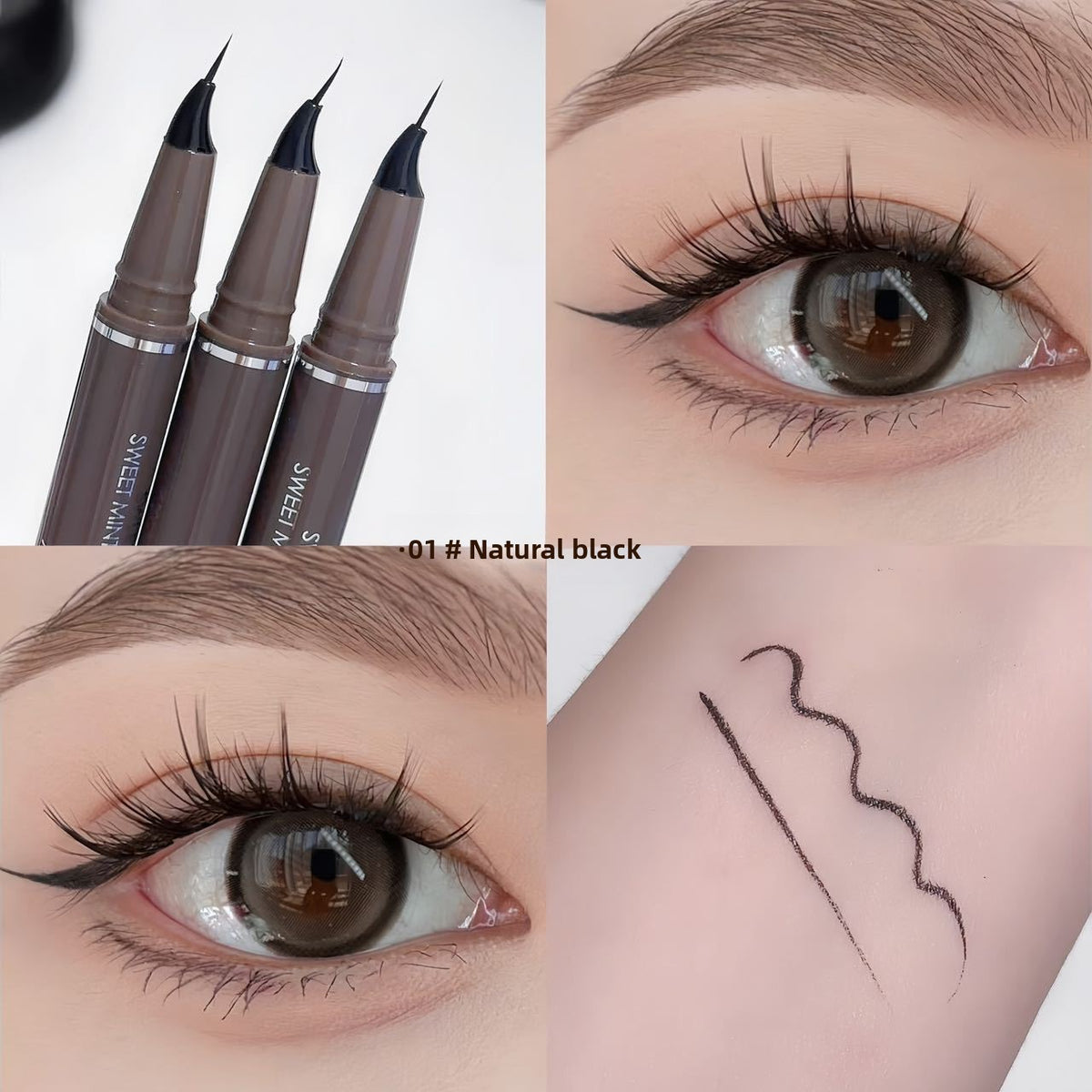 Long-lasting waterproof eyeliner teemdrop