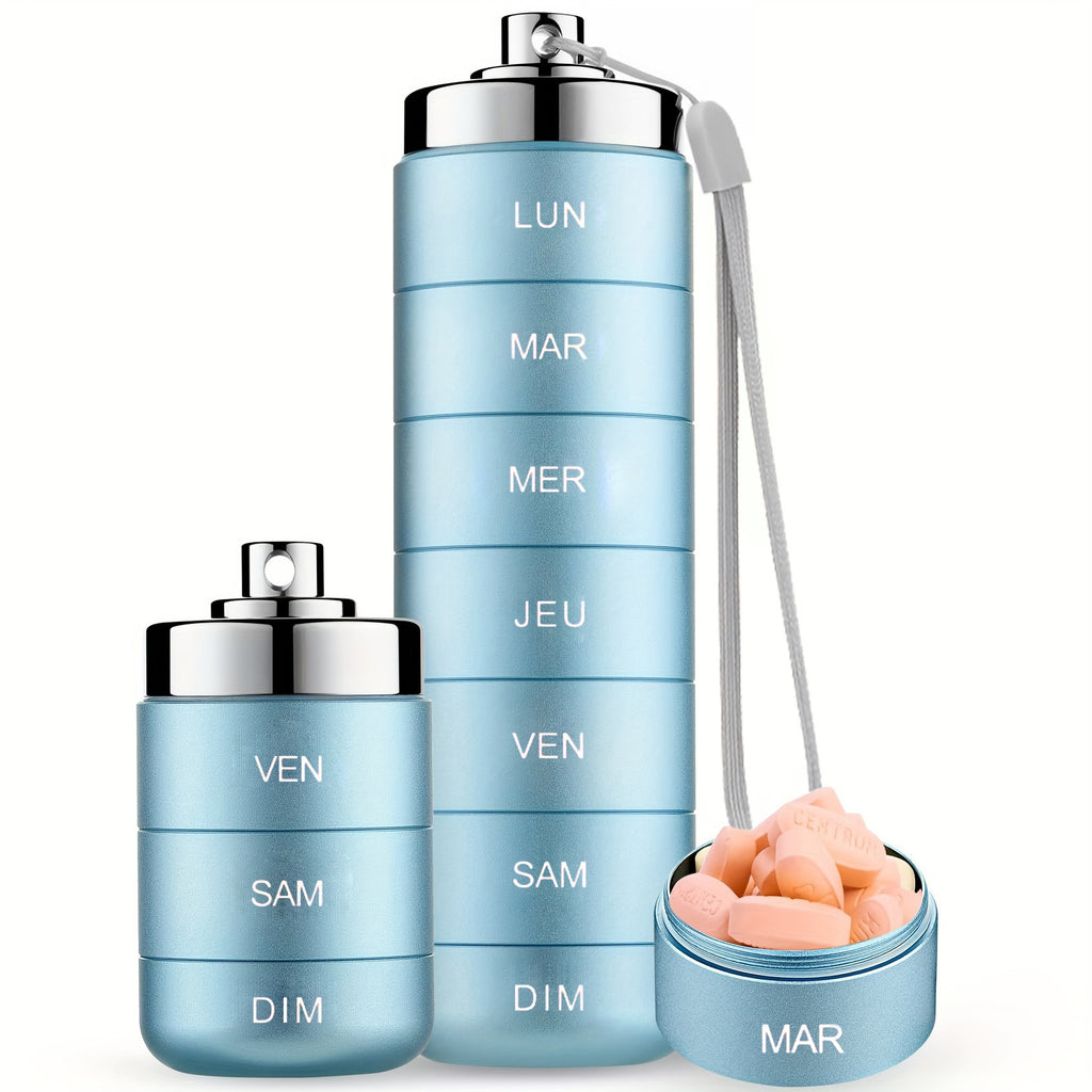 Waterproof Aluminum Alloy Medicine Organizer