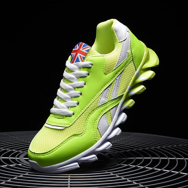 Men's Breathable Blade Sole Sneakers