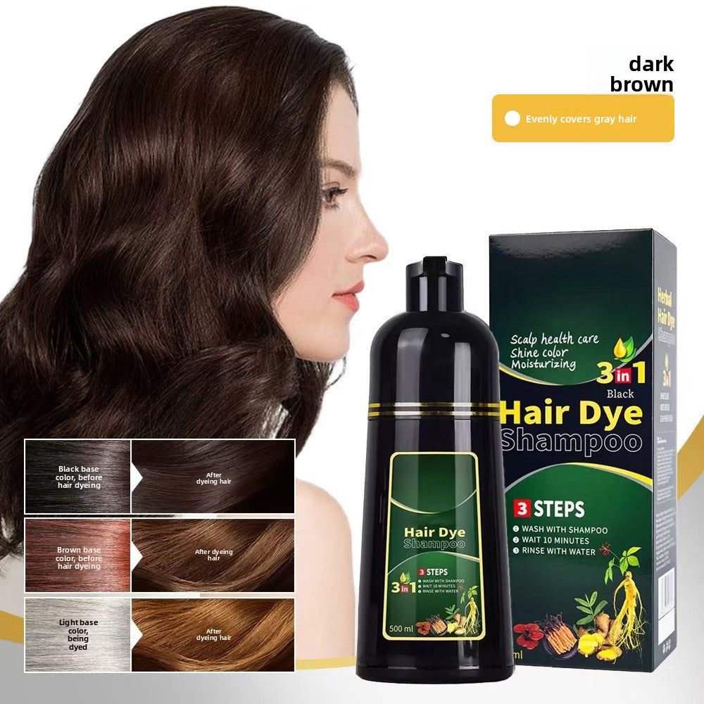 Plant Bubble Hair Dye