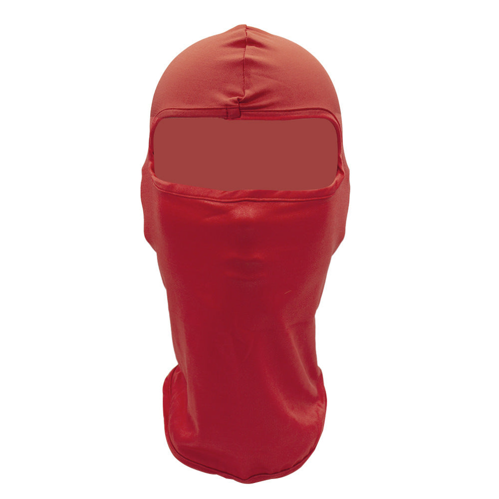 Riding helmet for sun protection