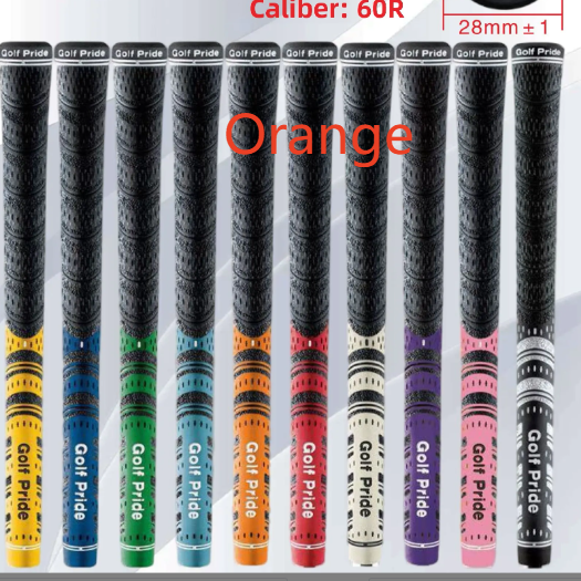 Natural and environmentally friendly rubber golf grip