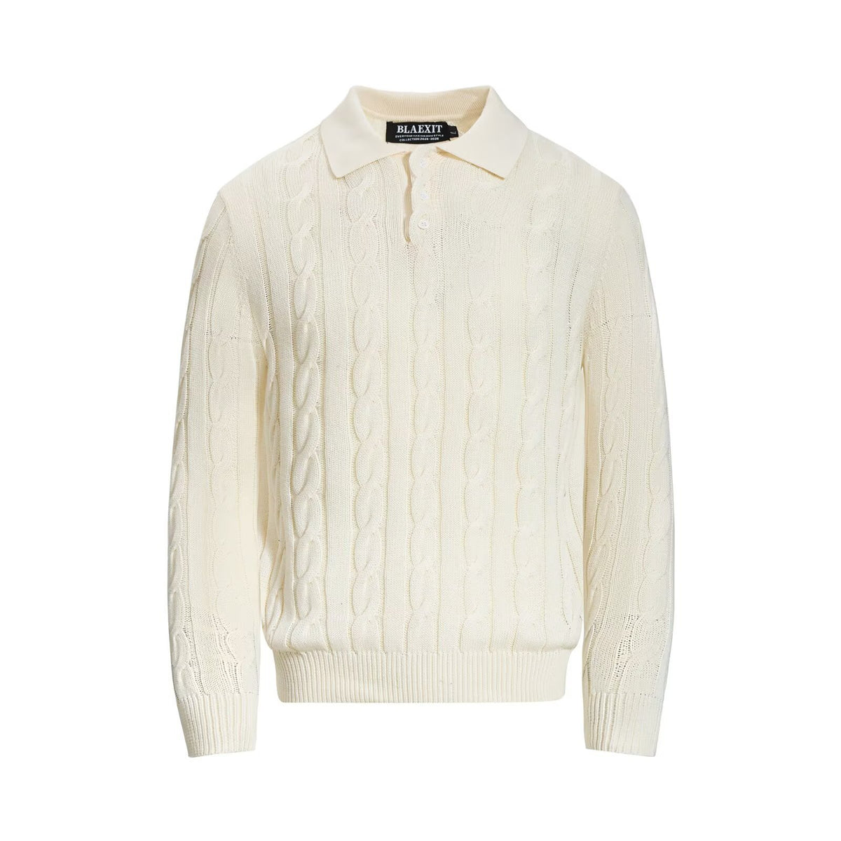 Retro casual knit shirt for men teemdrop