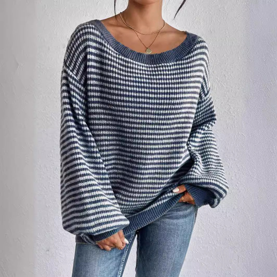 Womens OffShoulder Knit Sweater