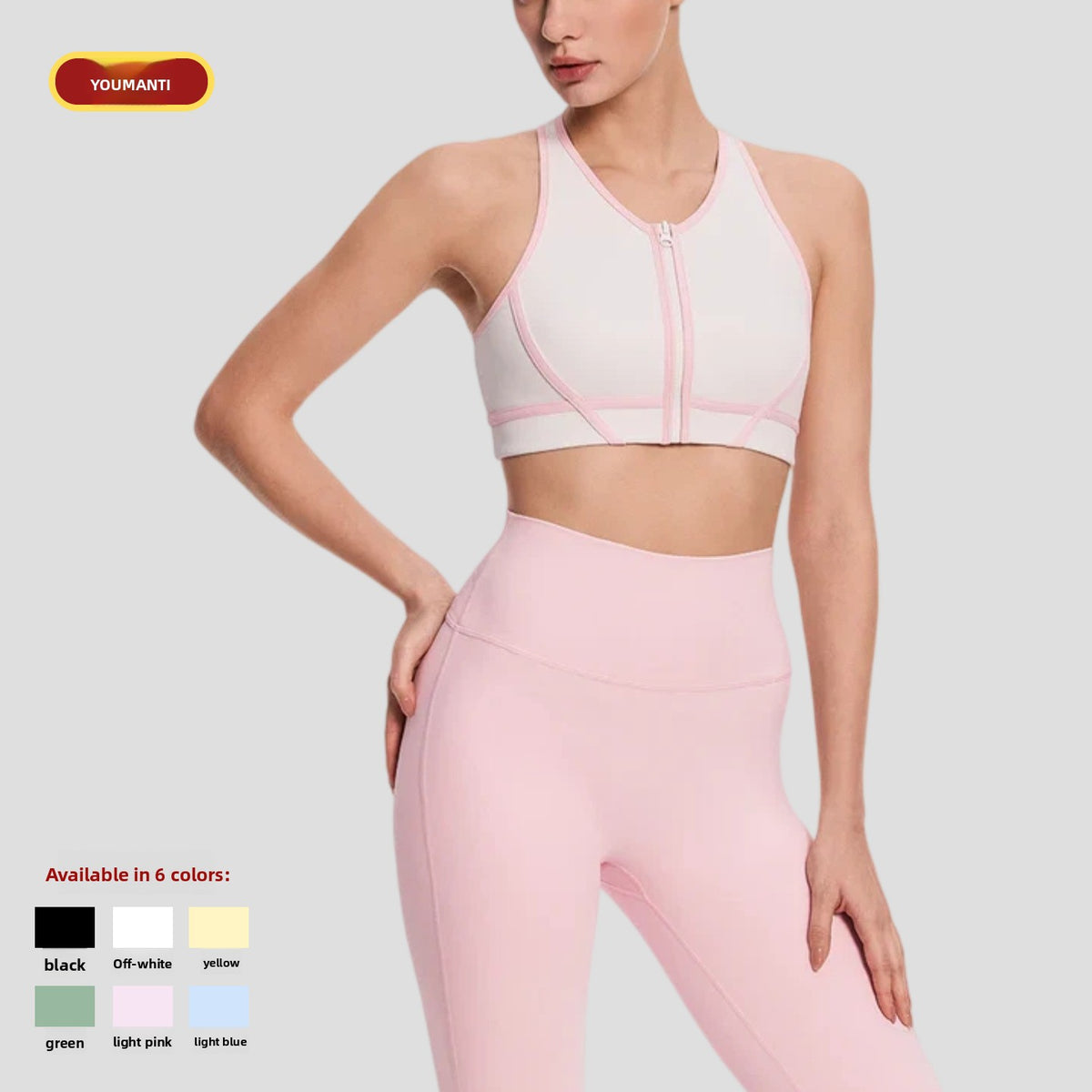 Fitness outdoor sports bra teemdrop