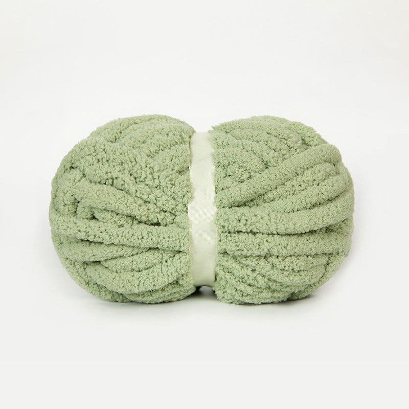 Thick Woolen Ribbon Yarn for Hand Knitting