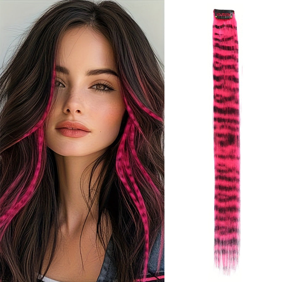 Ear-hook dye wig teemdrop