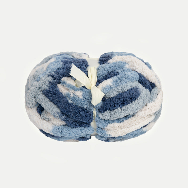 Thick Woolen Ribbon Yarn for Hand Knitting