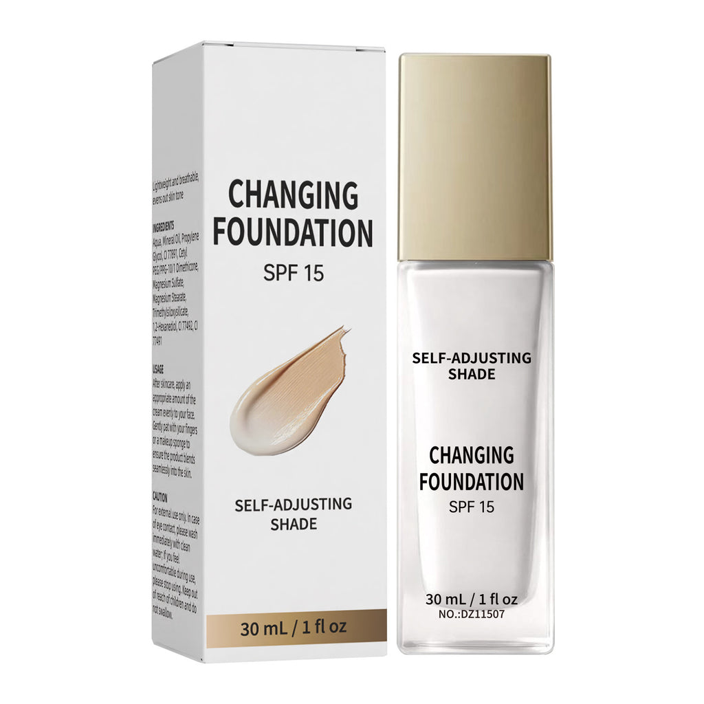 Color Changing Long Lasting Hydrating Liquid Foundation Natural Finish Makeup Base teemdrop