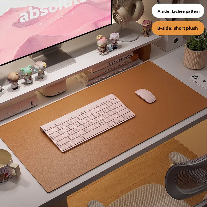 Waterproof Double-Sided PU Leather Desk Mat