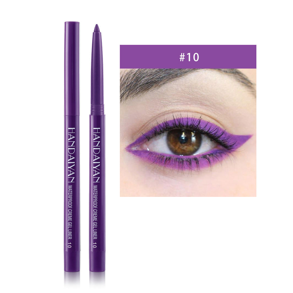 Colorful Waterproof Eyeliner Gel Pen teemdrop