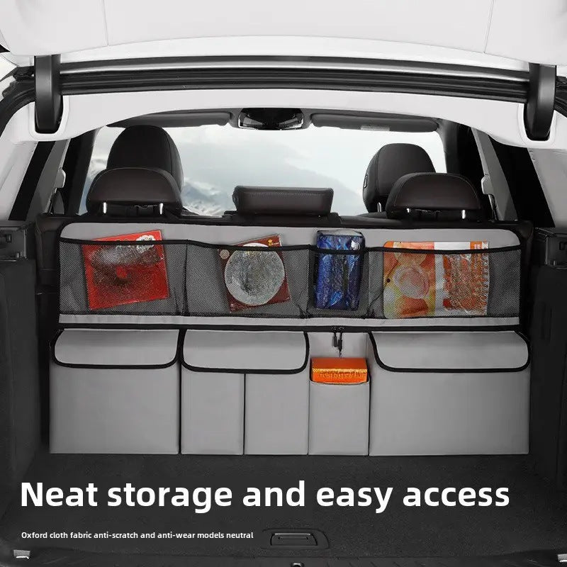 Oxford Cloth Hanging Car Trunk Storage Bag