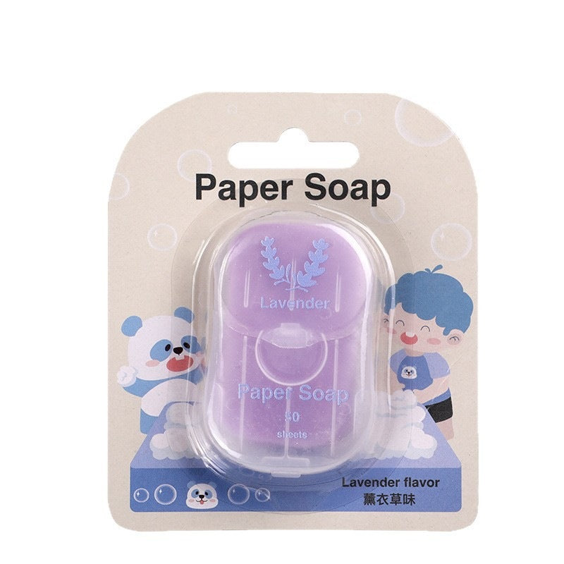Disposable Paper Soap Sheets