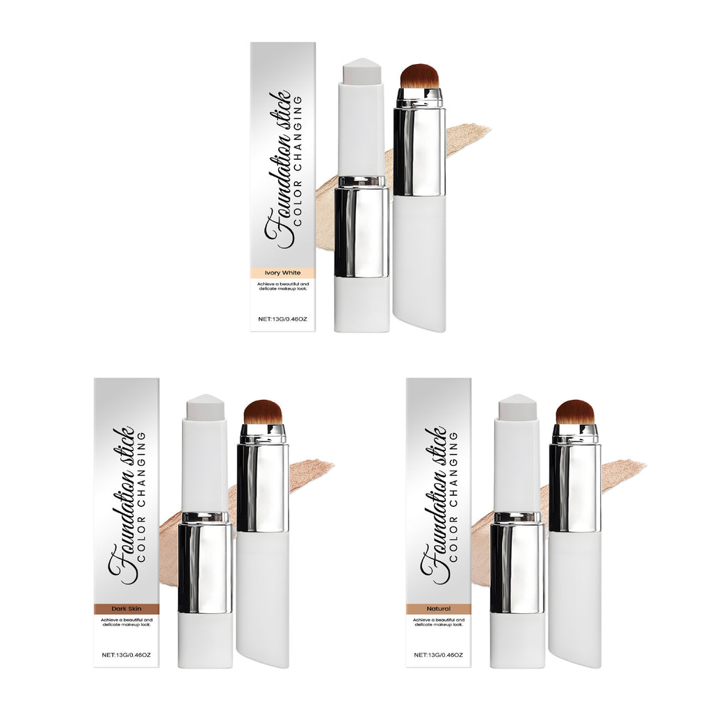 Two-in-One Color Changing Moisturizing Foundation Stick teemdrop