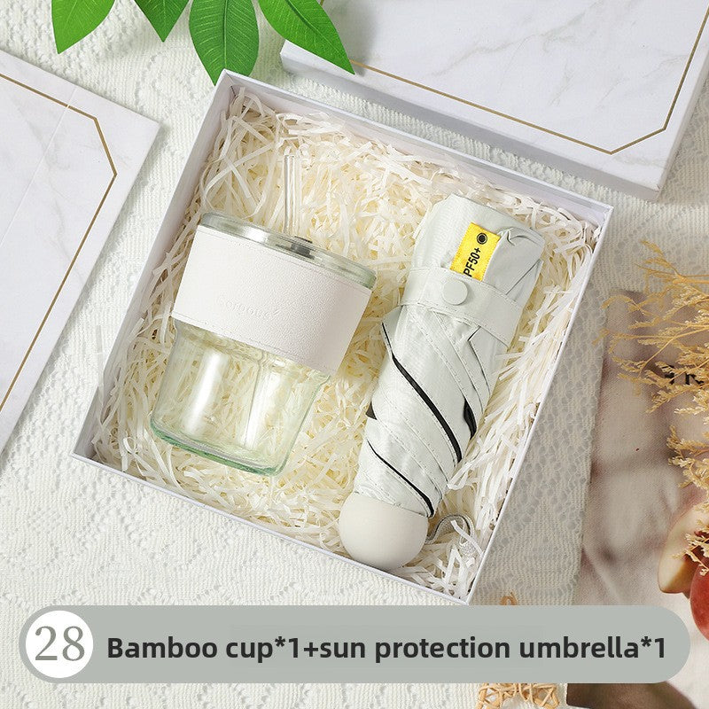 Ceramic Business Gift Box Set Combination