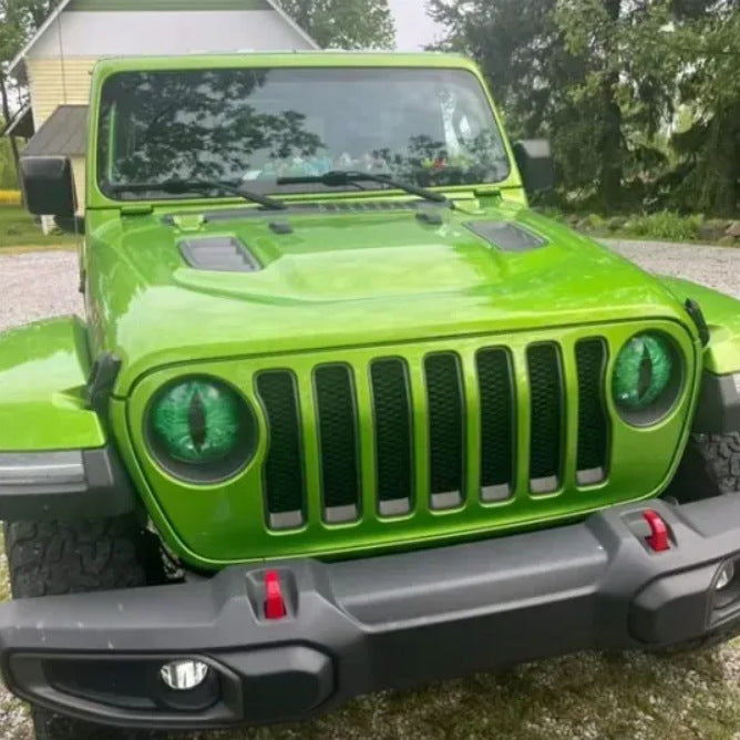 Beast Eye Car Headlight Stickers
