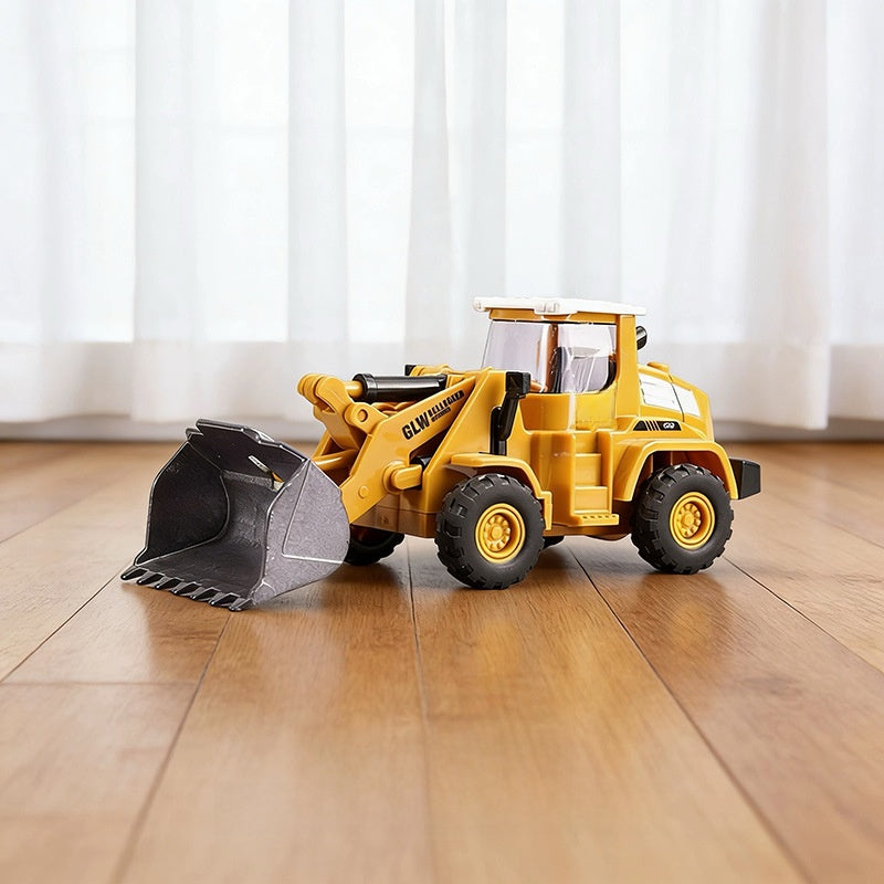 Alloy Construction Tower Crane Toy Vehicle with Movable Parts for Kids