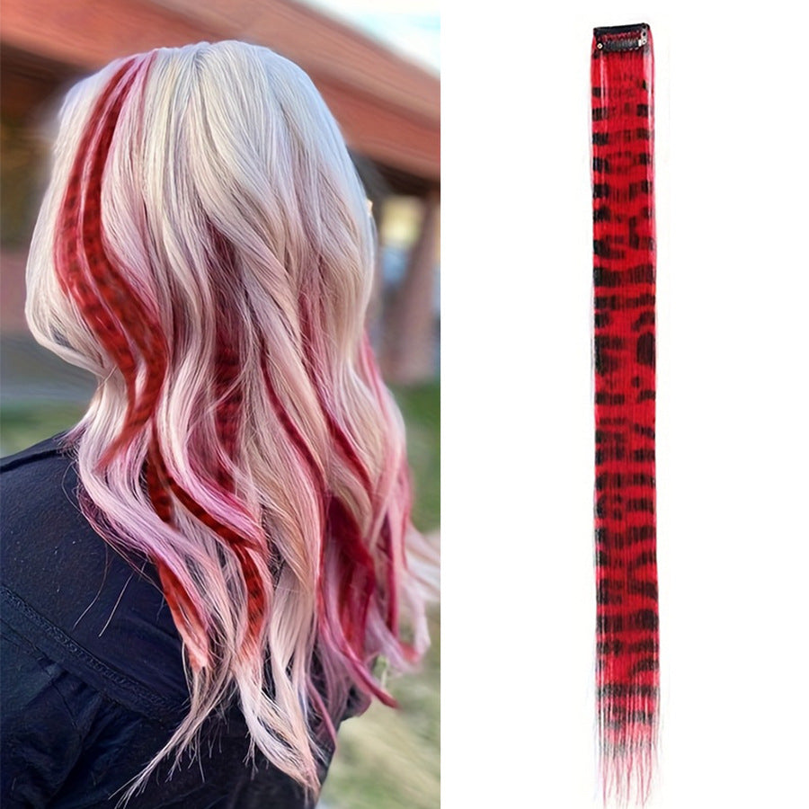 Ear-hook dye wig teemdrop