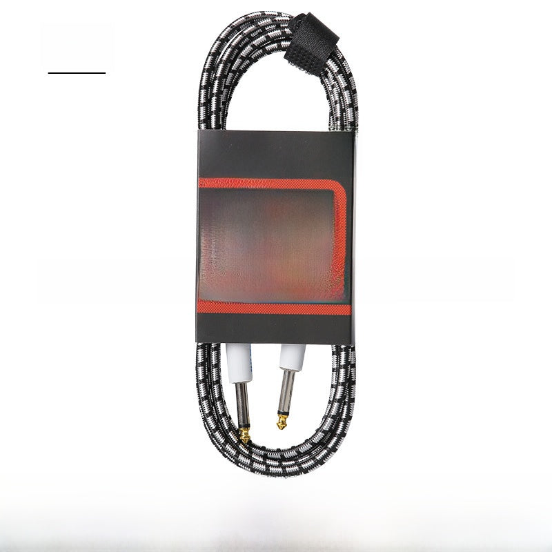 Braided Noise Reduction Guitar Instrument Cable