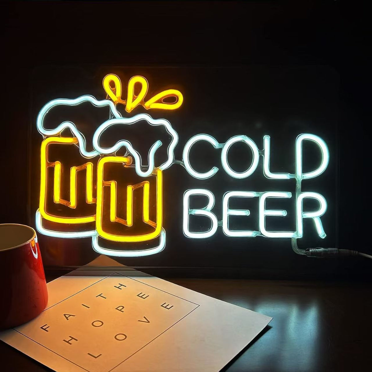 LED Neon Sign Wall Light teemdrop