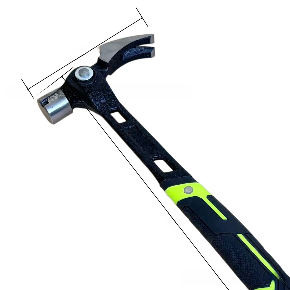 Multi-functional crowbar hammer, all-in-one hammer