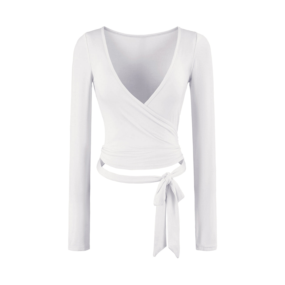 Crossover strap cardigan teemdrop