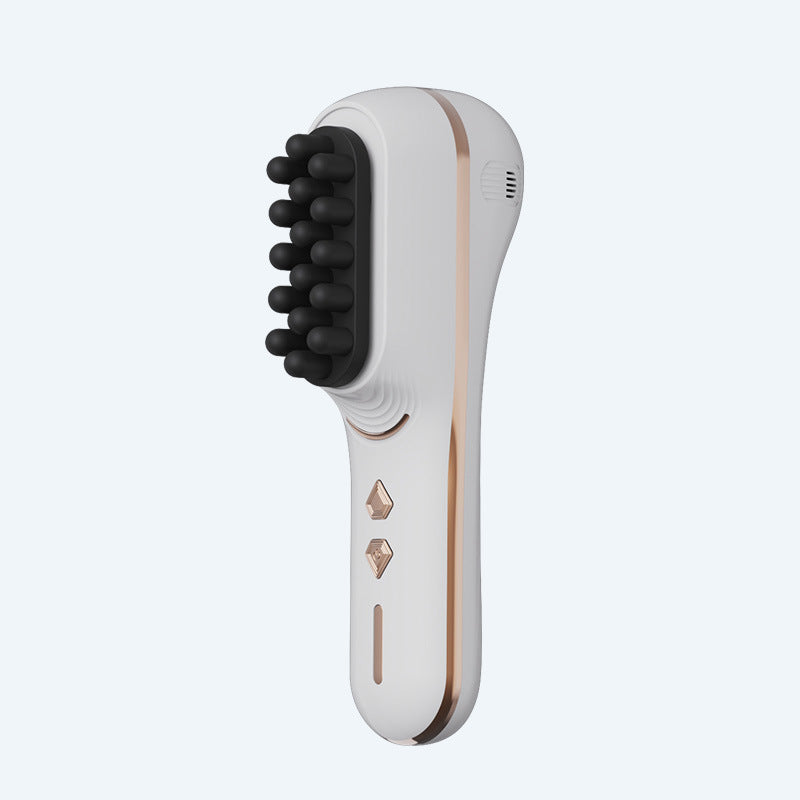 Rechargeable Vibrating Massage Comb with 5 Modes for Hair and Scalp Care