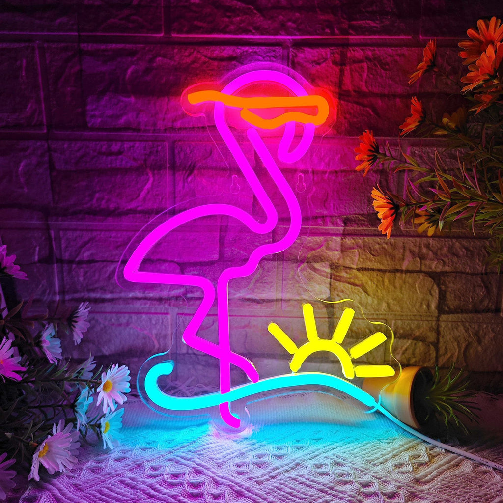 Custom LED Neon Sign Dimmable Decorative Light teemdrop
