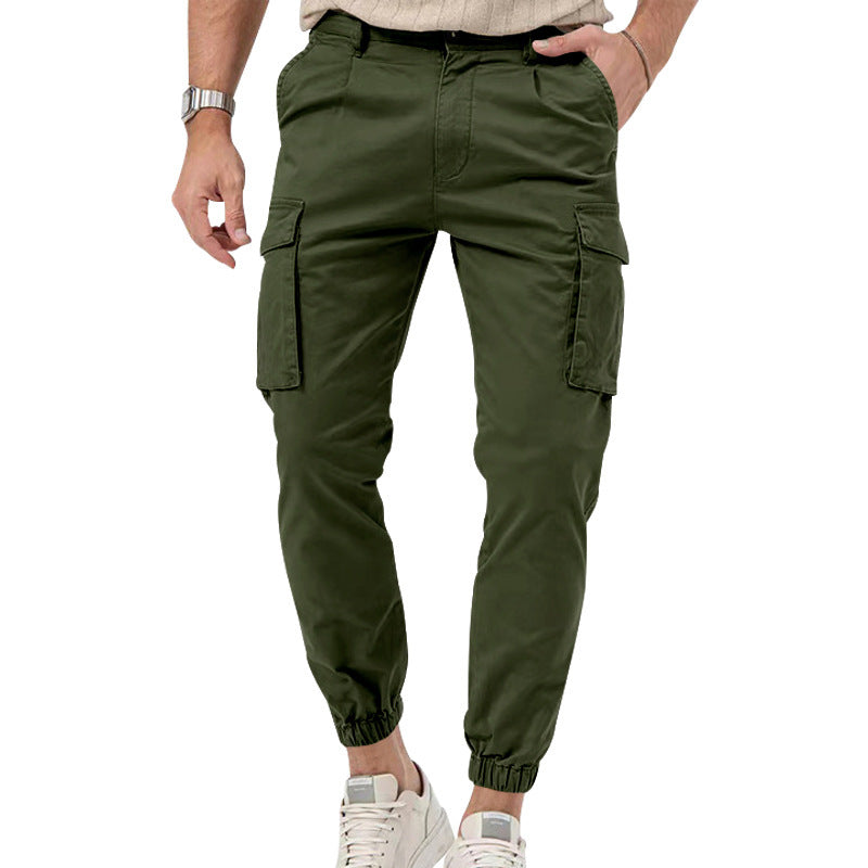 Multi-pocket work pants