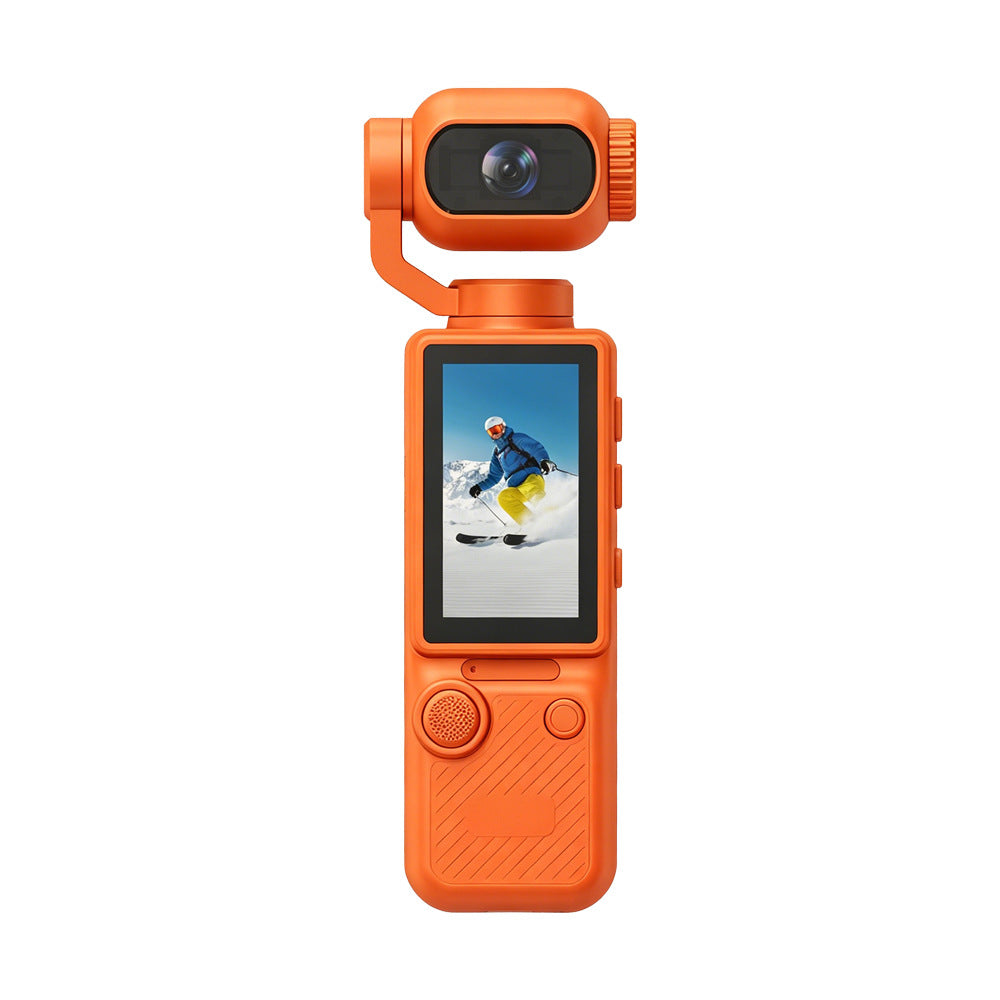 Pocket Action Camera with Rotating Screen WiFi 2.0 LCD Dual Anti-Shake Handheld Recorder teemdrop