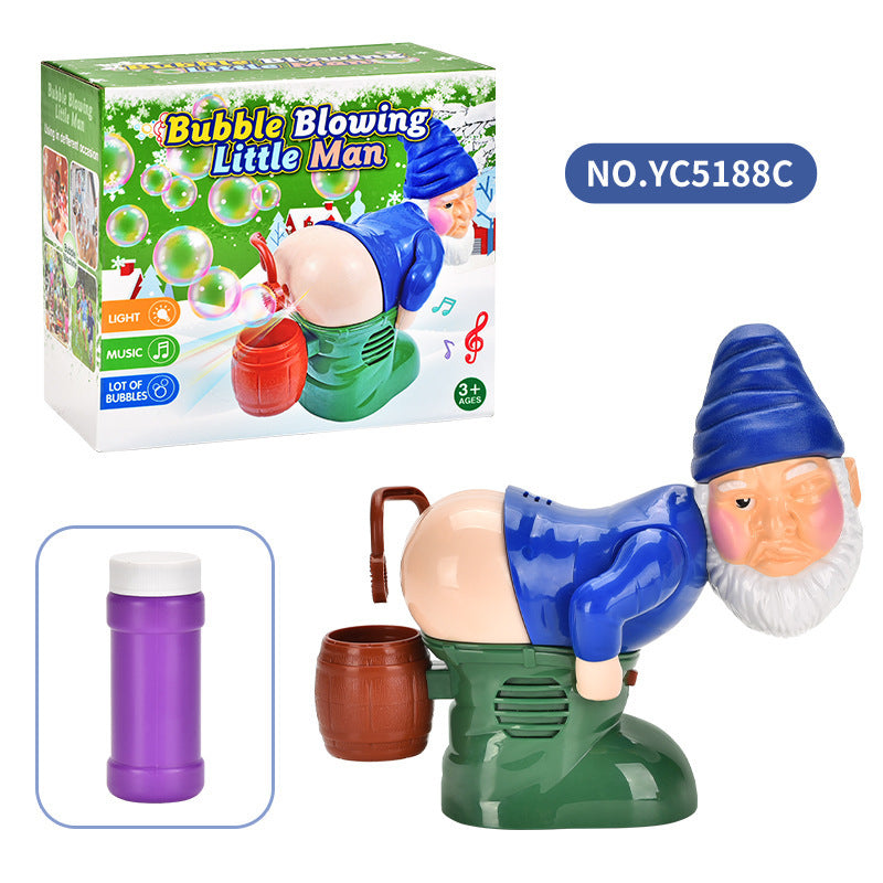 Electric Santa Bubble Machine