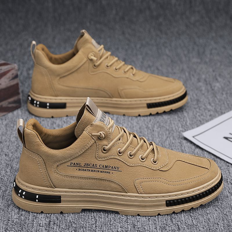 Men's Breathable Wear-Resistant Lace-Up Sneakers teemdrop