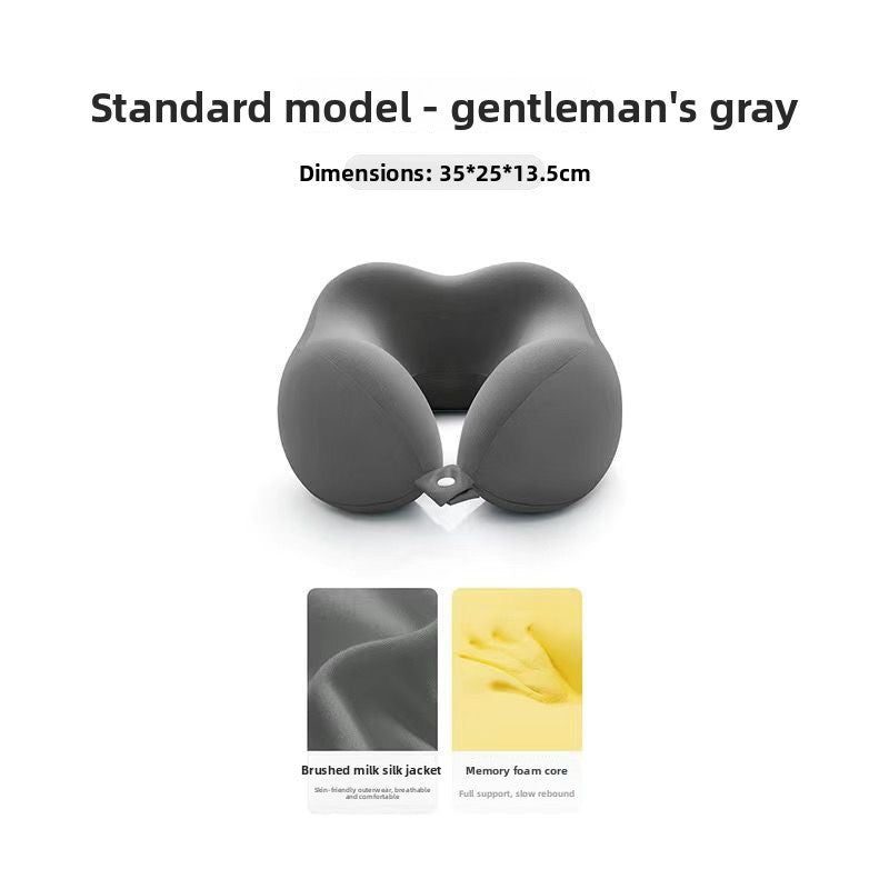 Ergonomic U-Shaped Memory Foam Travel Pillow