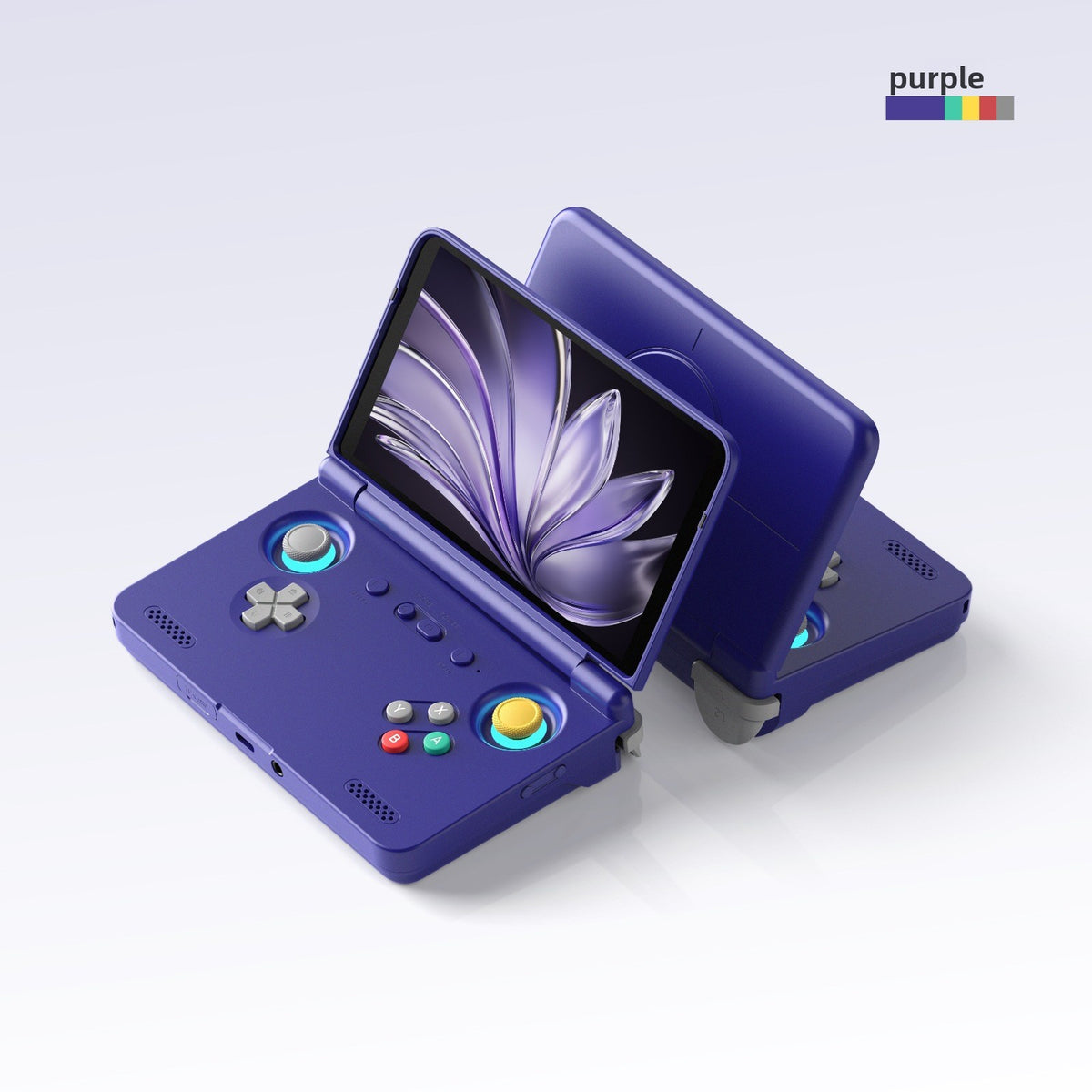 Flip cover folding retro open-source Android handheld console