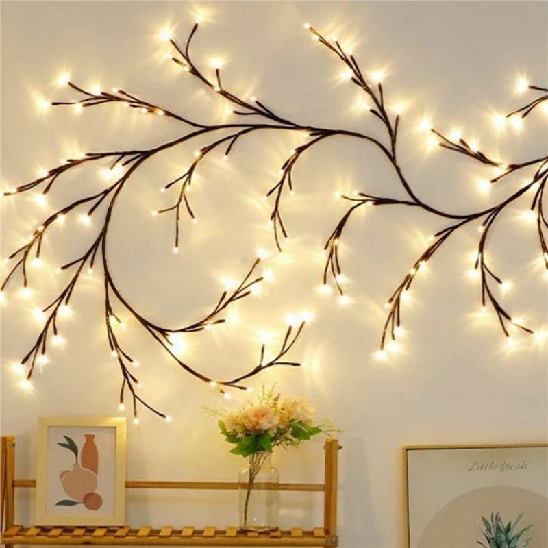 Branch Rattan Lamp