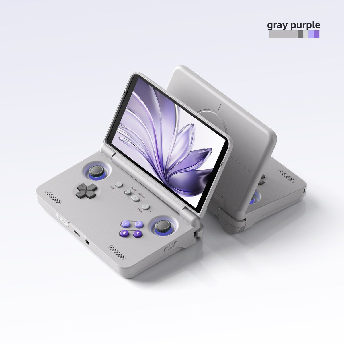 Flip cover folding retro open-source Android handheld console
