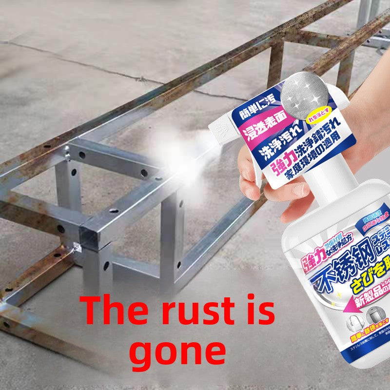 Stainless Steel Rust Remover Liquid 330ml Powerful Metal Cleaner for Instant Rust Removal teemdrop