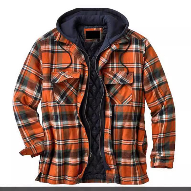 Men's Thickened Hooded Jacket teemdrop