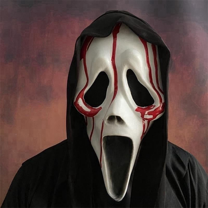 latex halloween mask