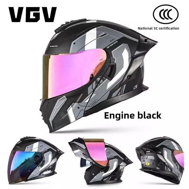 All-Season Universal Motorbike Safety Helmet teemdrop