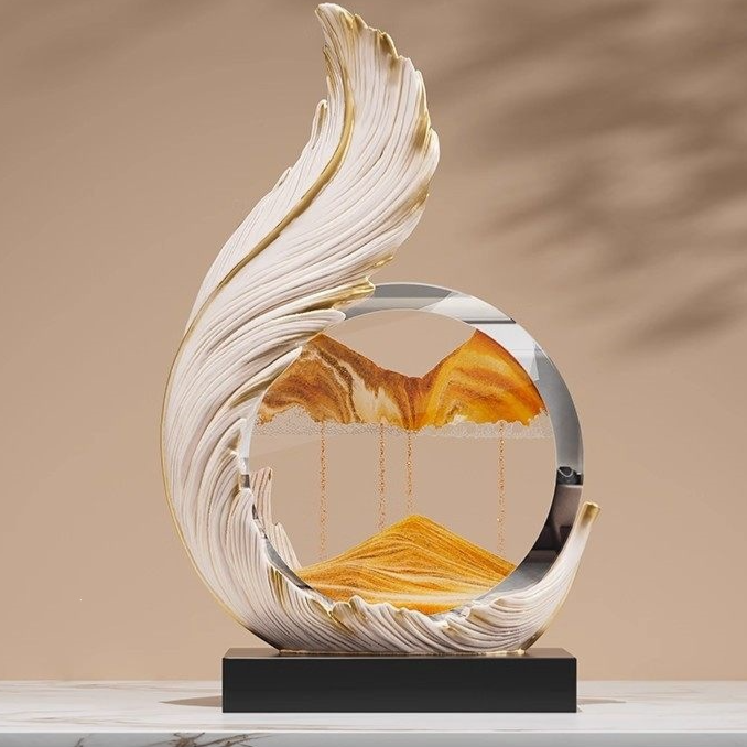 Resin phoenix figurine teemdrop