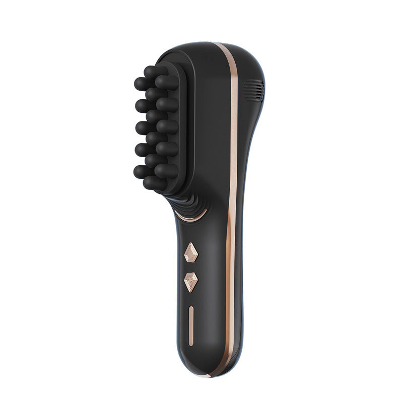 Rechargeable Vibrating Massage Comb with 5 Modes for Hair and Scalp Care