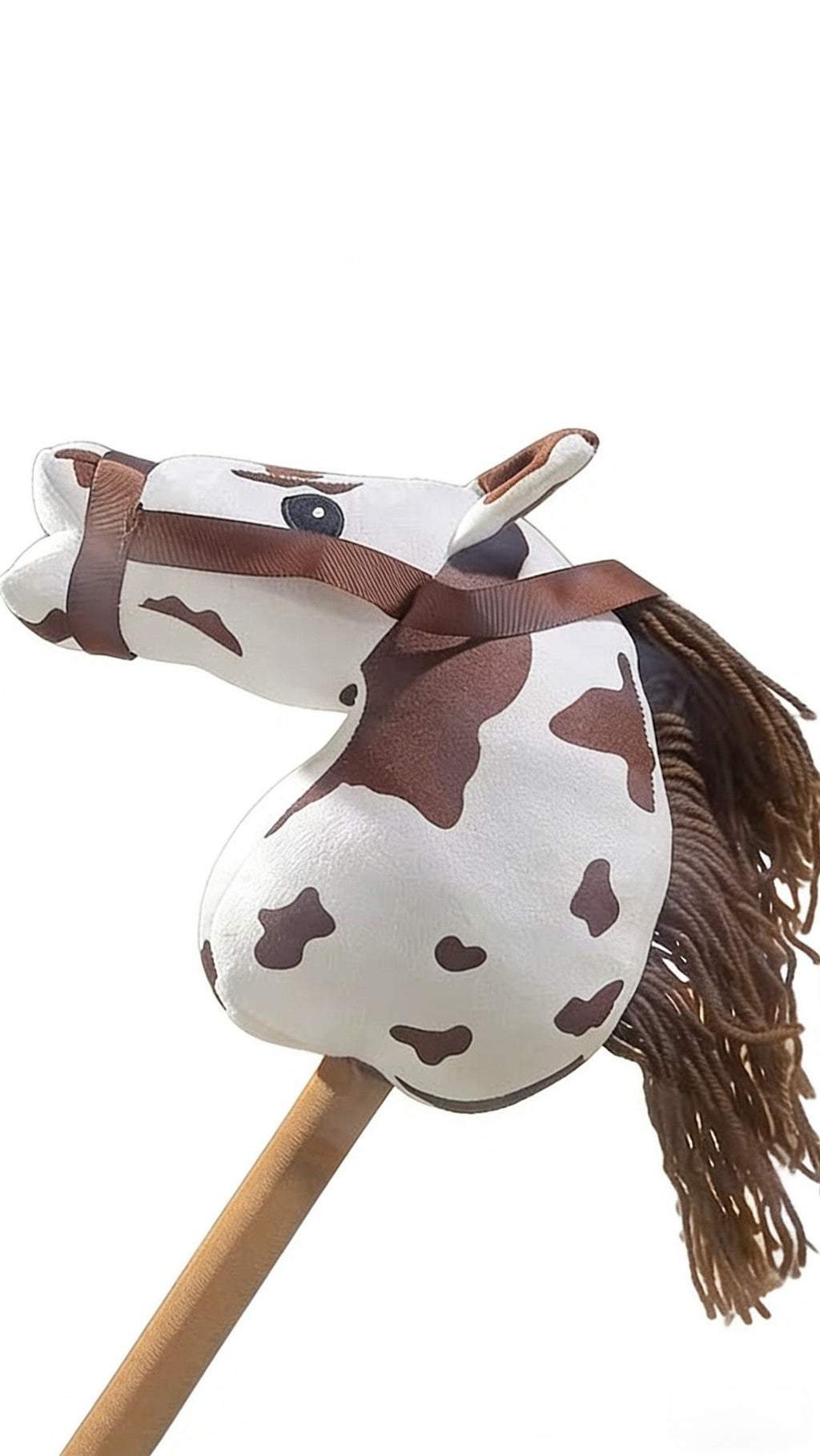 Unicorn Horse Head Stick Plush Toy