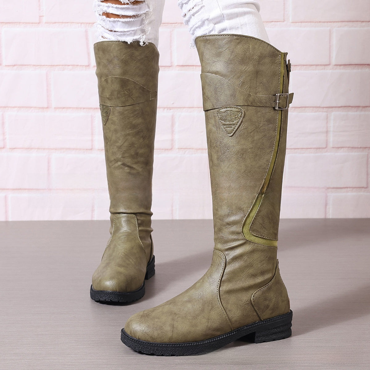 Women's High Shaft Knight Boots teemdrop