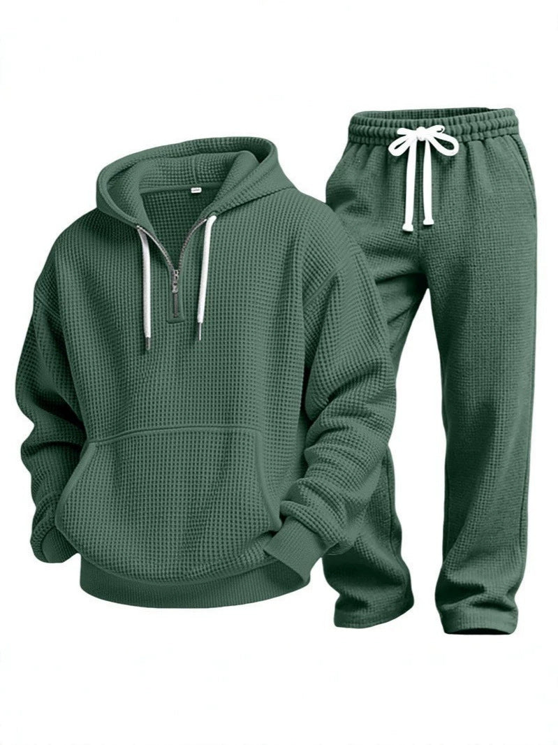 Long-Sleeve Trousers Two-Piece Set teemdrop