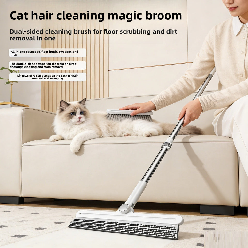Pet Hair Removal and Dust Sweeping Magic Broom teemdrop