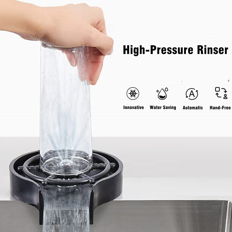 Automatic Press Cup Washer Faucet